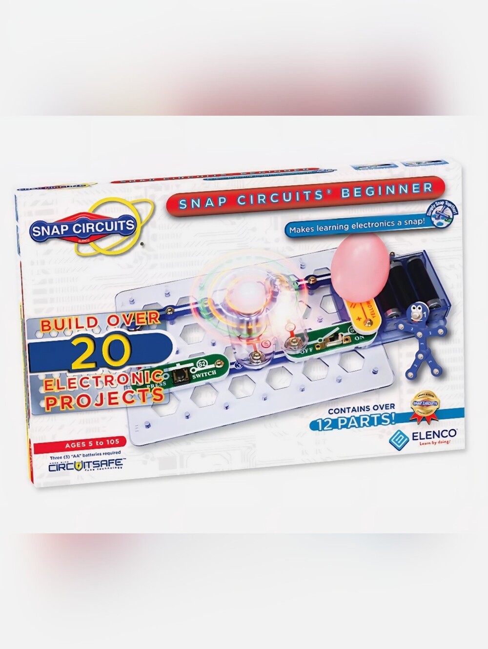 Elenco SCB-20 Snap Circuits Beginner Electronics Kit